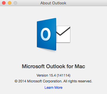 outlook for mac support